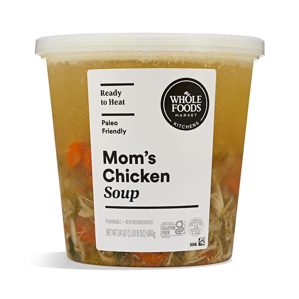 Whole Foods Market Kitchens, Mom's Chicken Soup, 24 Ounce