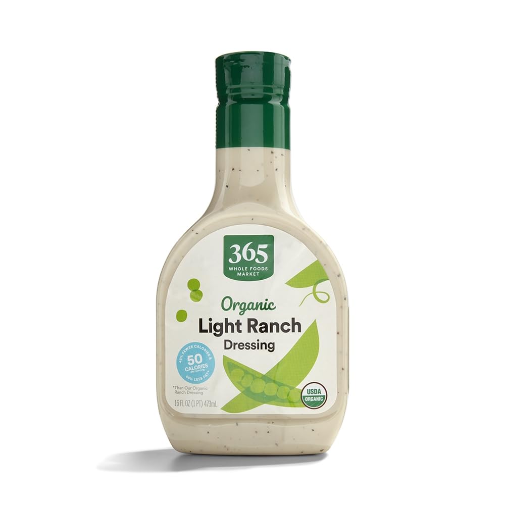 Organic Light Ranch Dressing, 16 Fl Oz