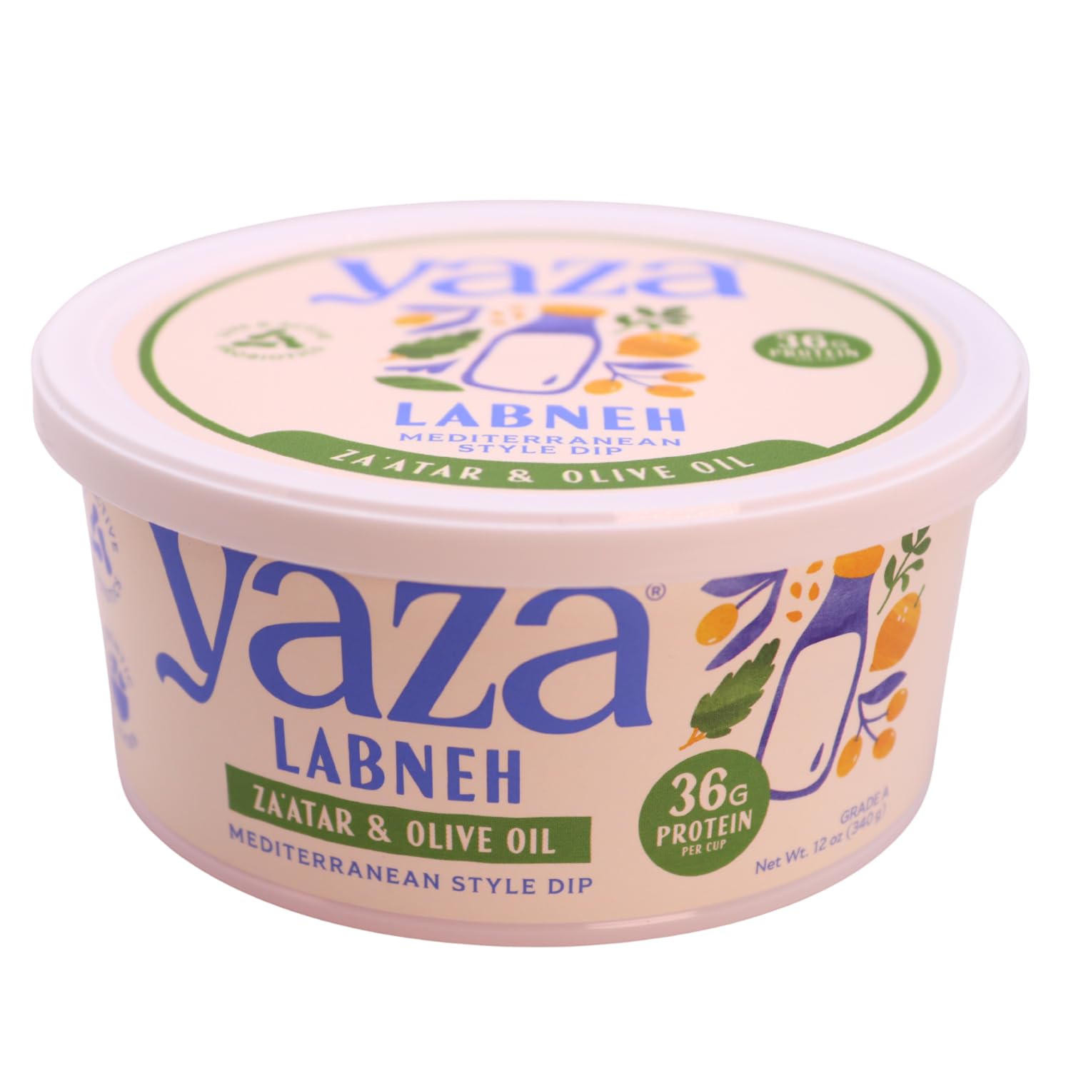 Labneh Zaatar And Olive Oil, 12 Ounce