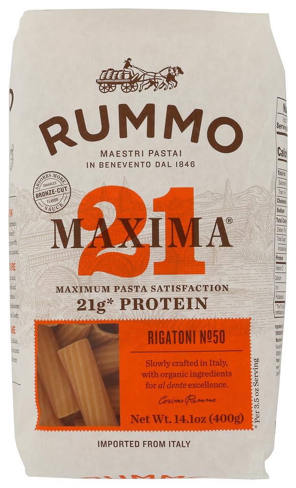 Pasta Rigatoni Protein Organic, 14.1 Ounce