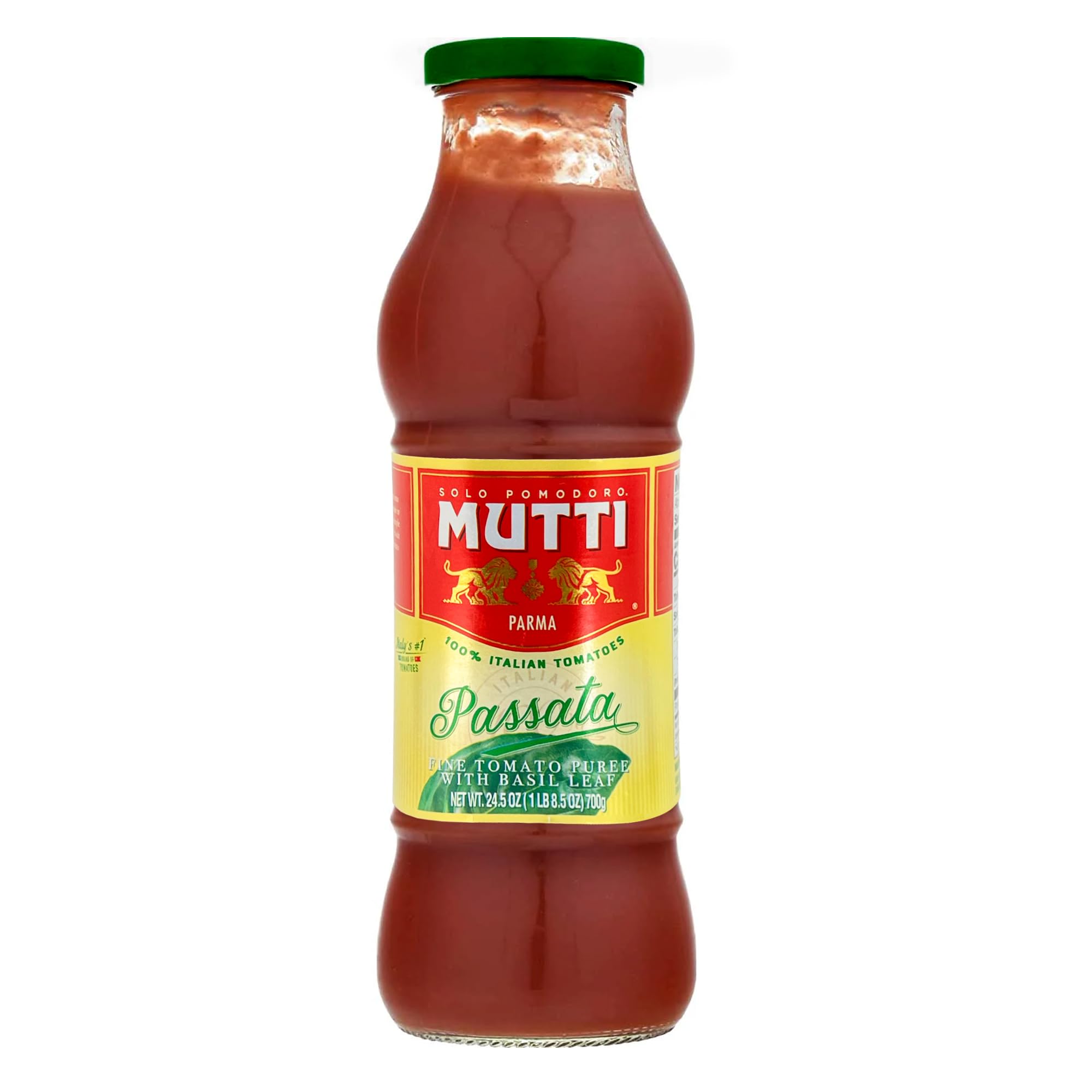Mutti Passata Basil, 25 Ounce
