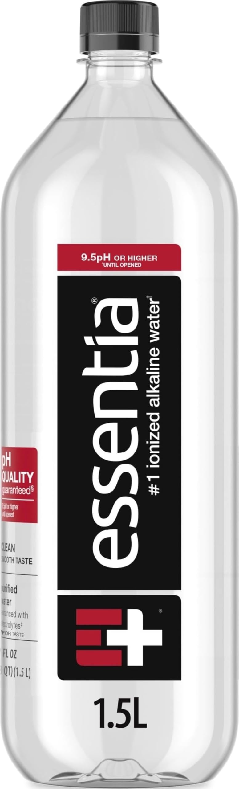 Essentia Bottled Water, 1.5 Liter, Ionized Alkaline Water
