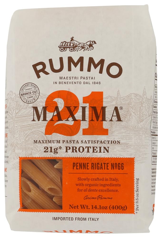 Pasta Penne Rigate Protein Organic, 14.1 Ounce