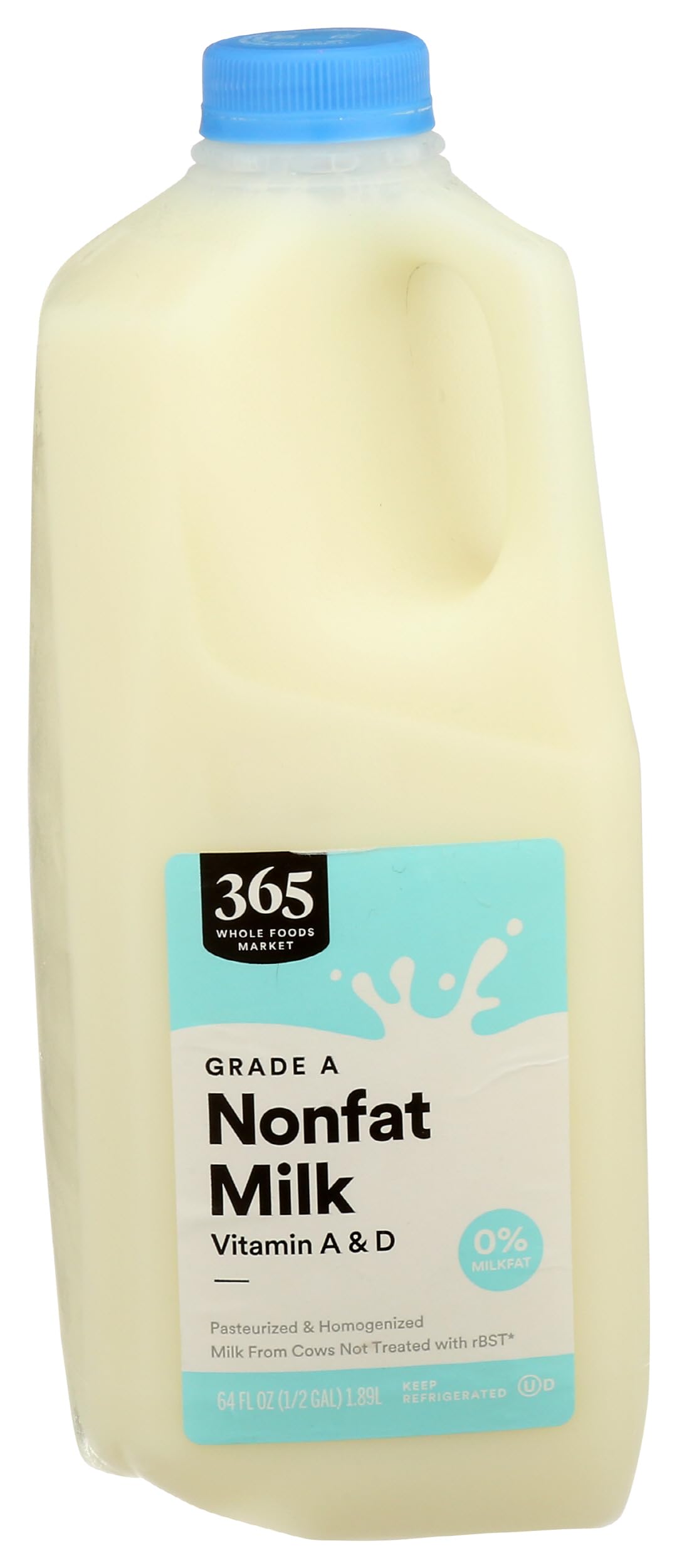 365 by Whole Foods Market Fat Free Milk, 64 fl oz