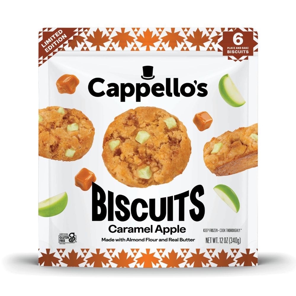 Cappellos Caramel Apple Biscuits, 12 OZ