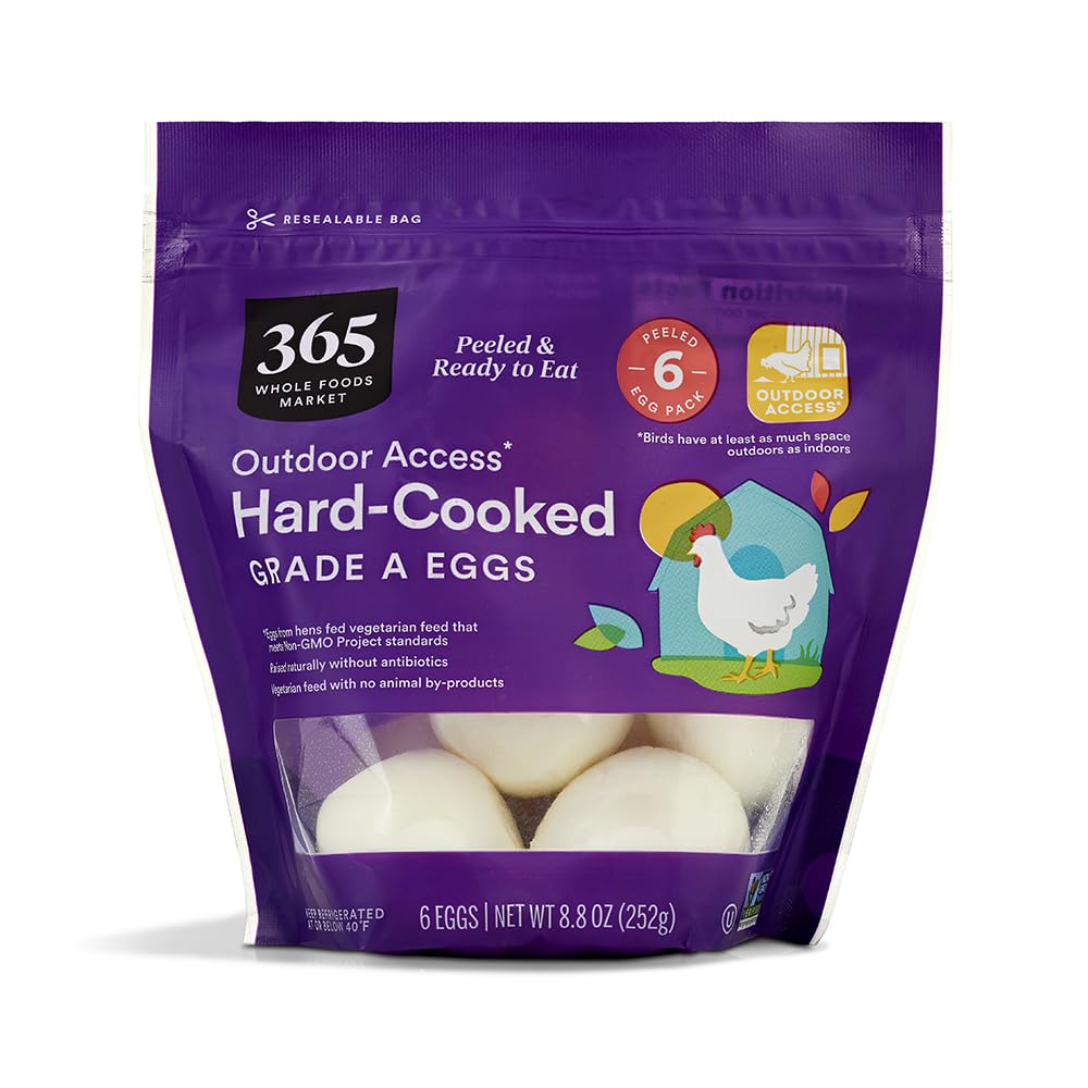Hard Cooked Medium Grade A Eggs, 6 ct