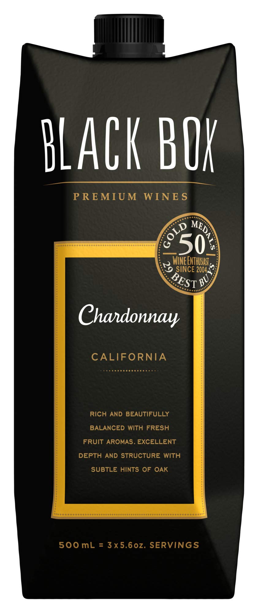 Black Box Chardonnay, 500 ml Go Pack