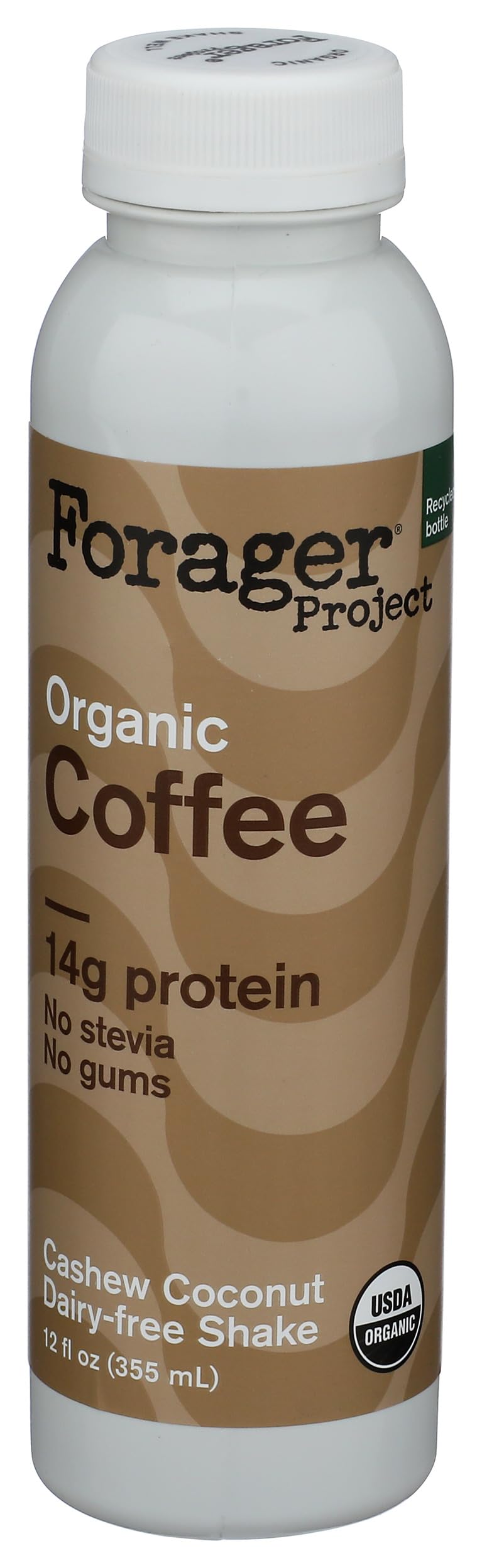 Forager Project Protein Plant Shake, Organic Coffee, 12-Ounce