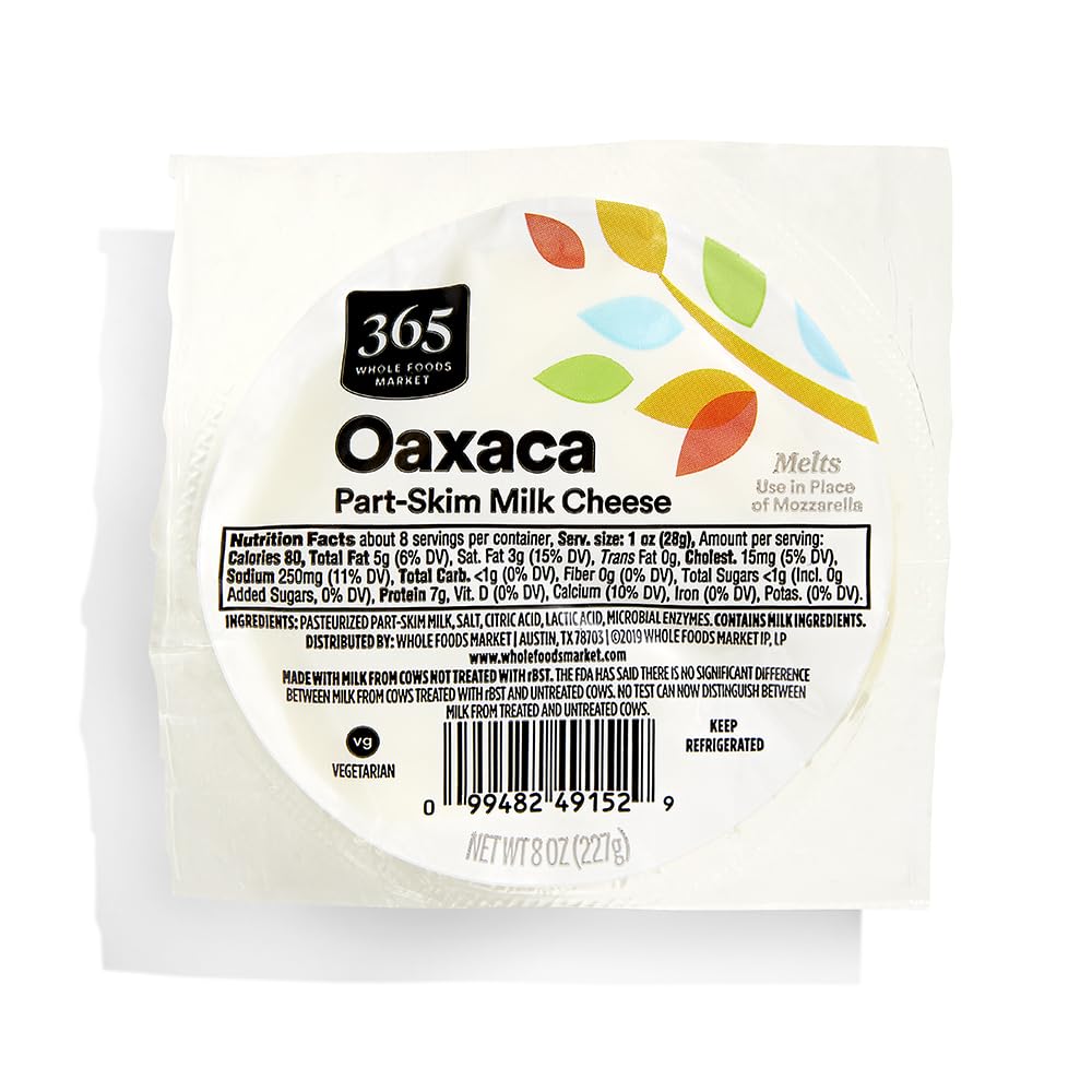 365 by Whole Foods Market Oaxaca Cheese, 8 OZ