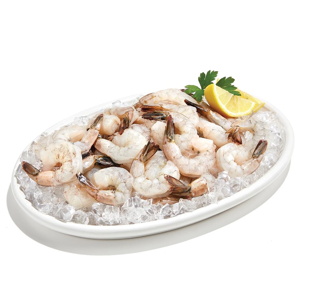 Shrimp White Farm Raised P&D Prev Frozen Tray Pack 26/30