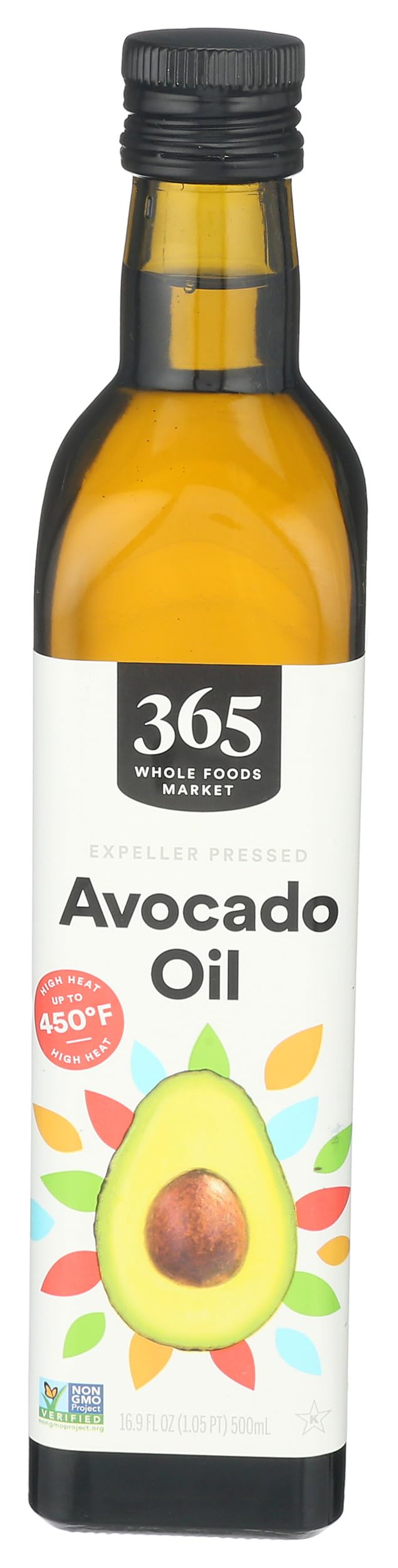 Avocado Oil, Expeller Pressed, 16.9 Fl Oz