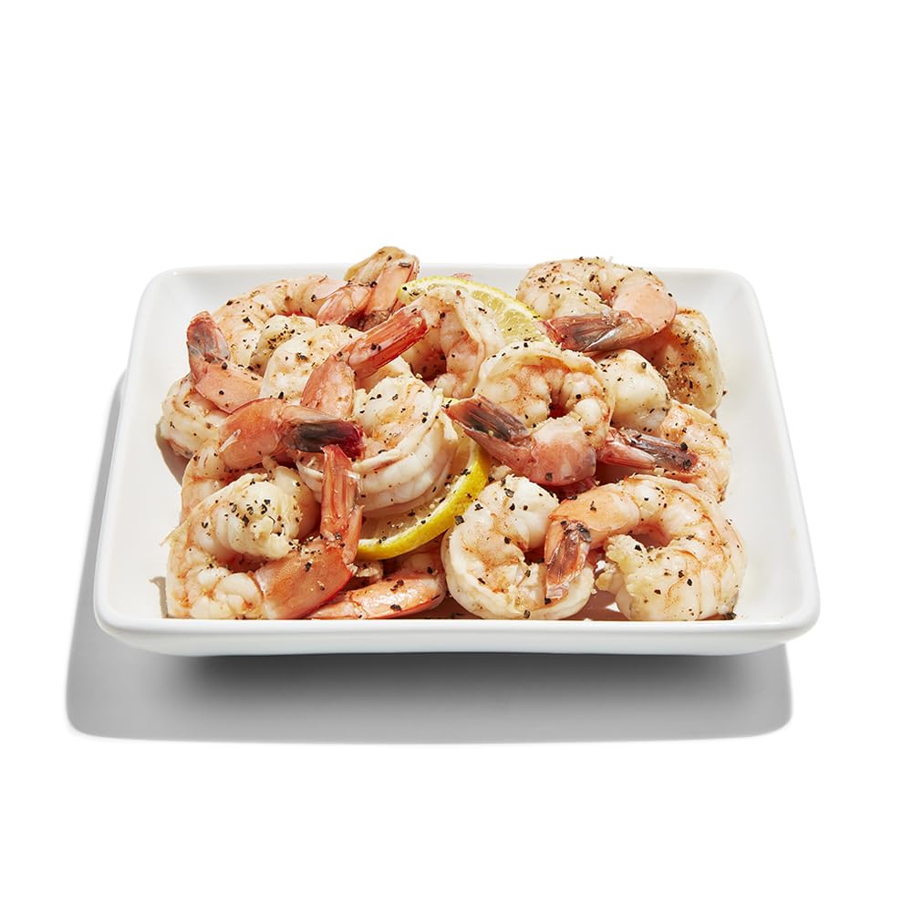 Lemon Pepper Cooked Shrimp
