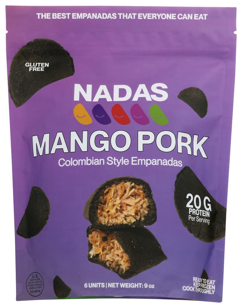 Nadas Foods Mango Pork Empanadas, 9 OZ