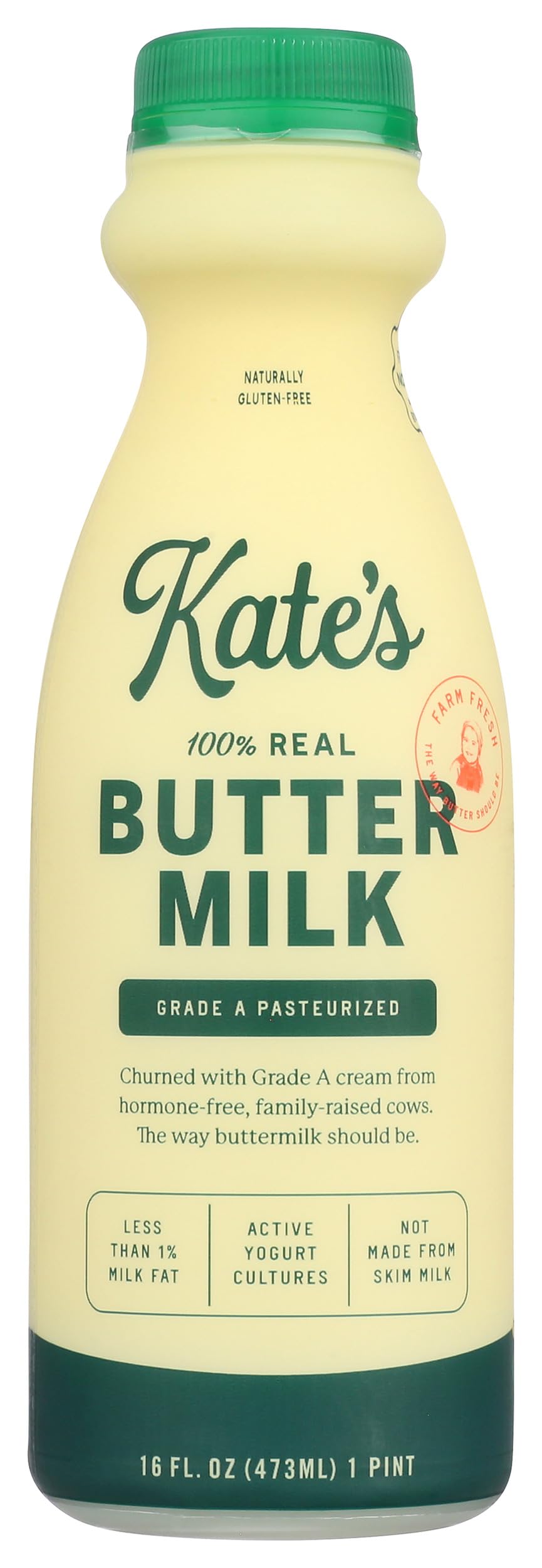 Kates Butter Buttermilk, 16 Fl Oz