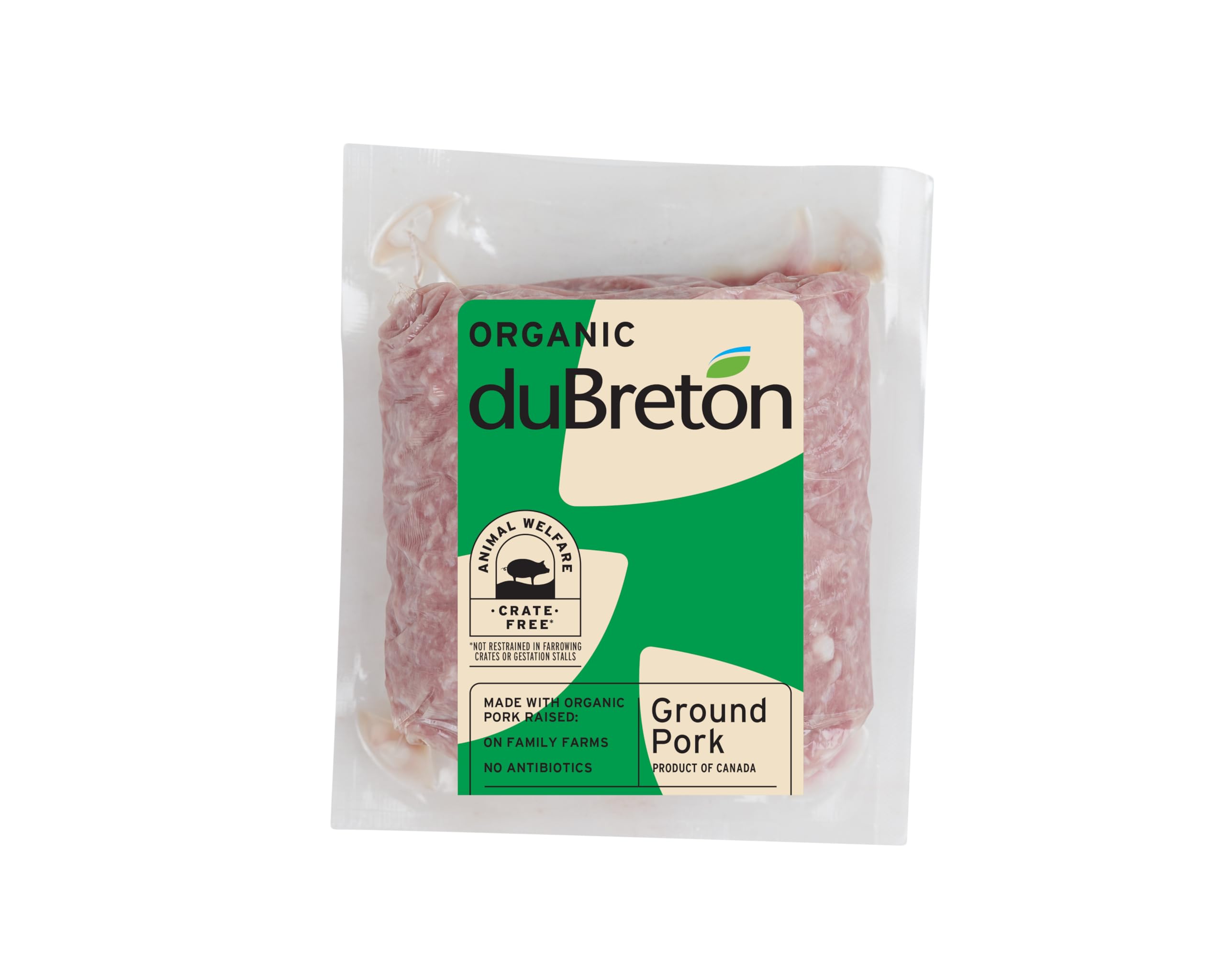 Dubreton, Pork Ground CDN Organic, 16 Ounce