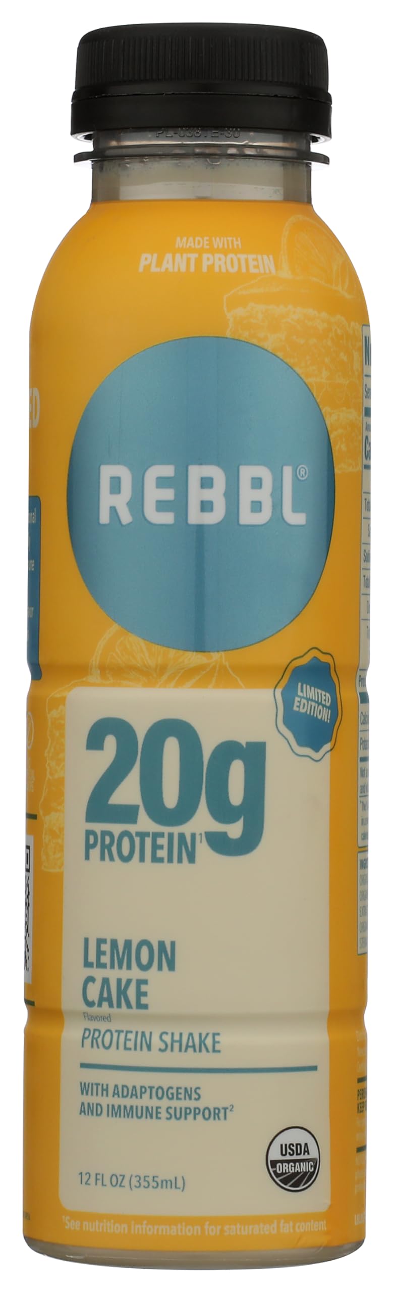 Rebbl Organic Rotating Seasonal Protein Drink, 12 FZ