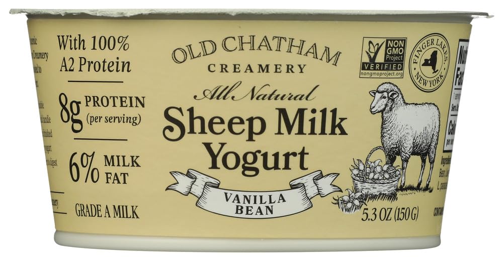 Old Chatham Sheepherding Co Vanilla Sheep Milk Yogurt, 5.3 OZ
