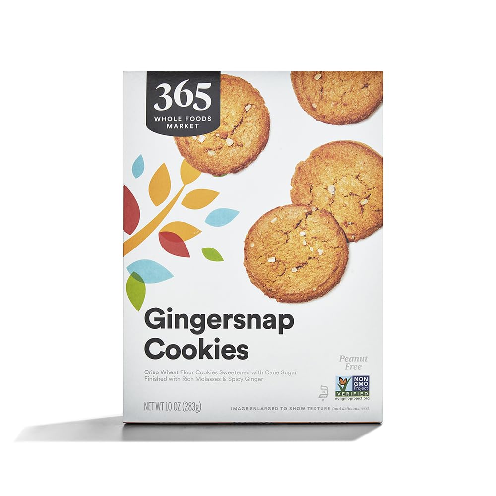 365 by Whole Foods Market Cookies Ginger Snap, 10 Ounce