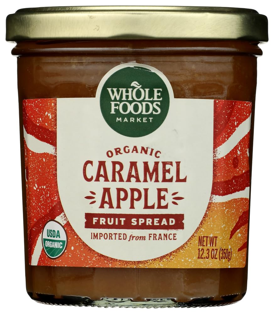 Whole Foods Market Organic Caramel Apple Fruit Spread, 12.3 OZ