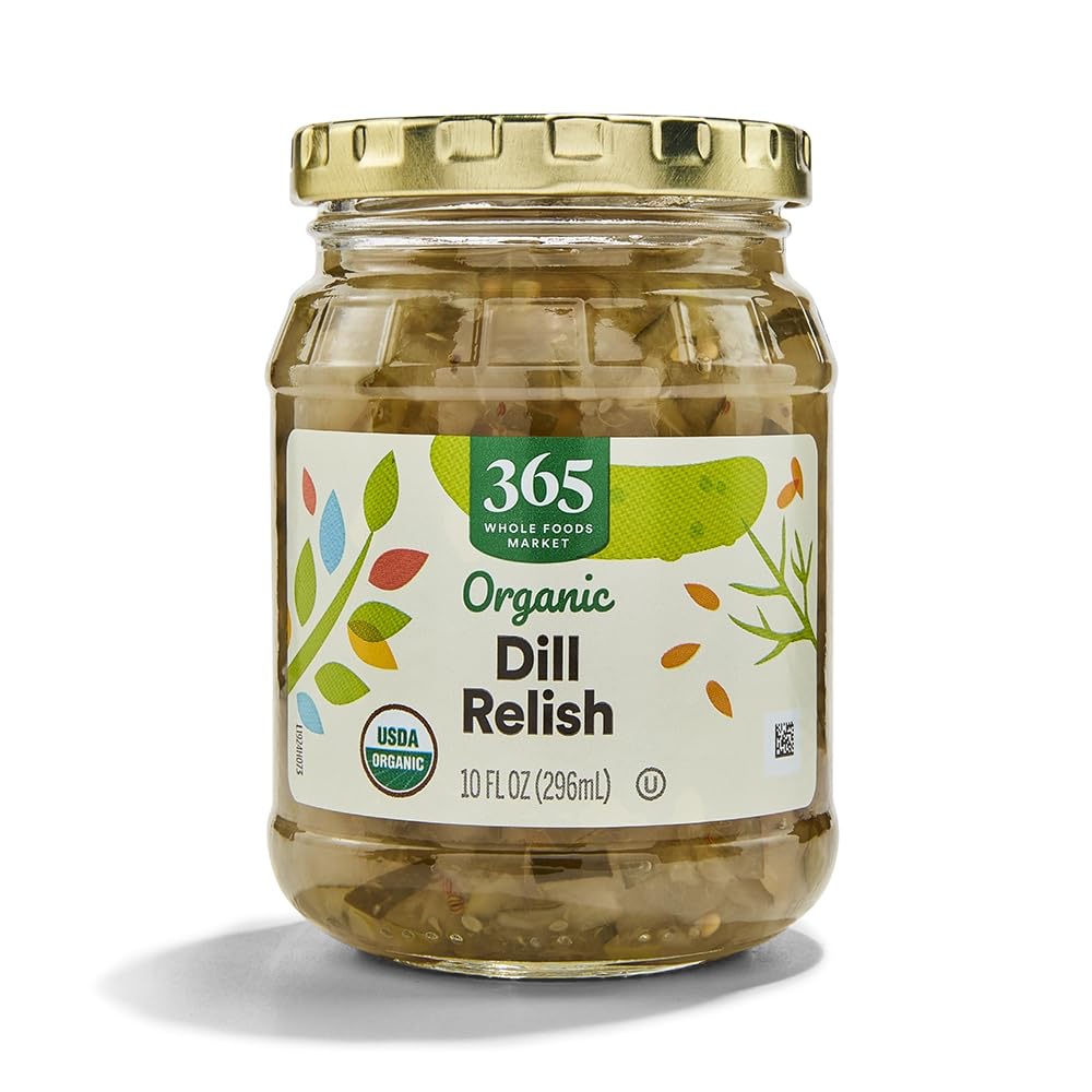 365 by Whole Foods Market Organic Dill Relish, 10 oz