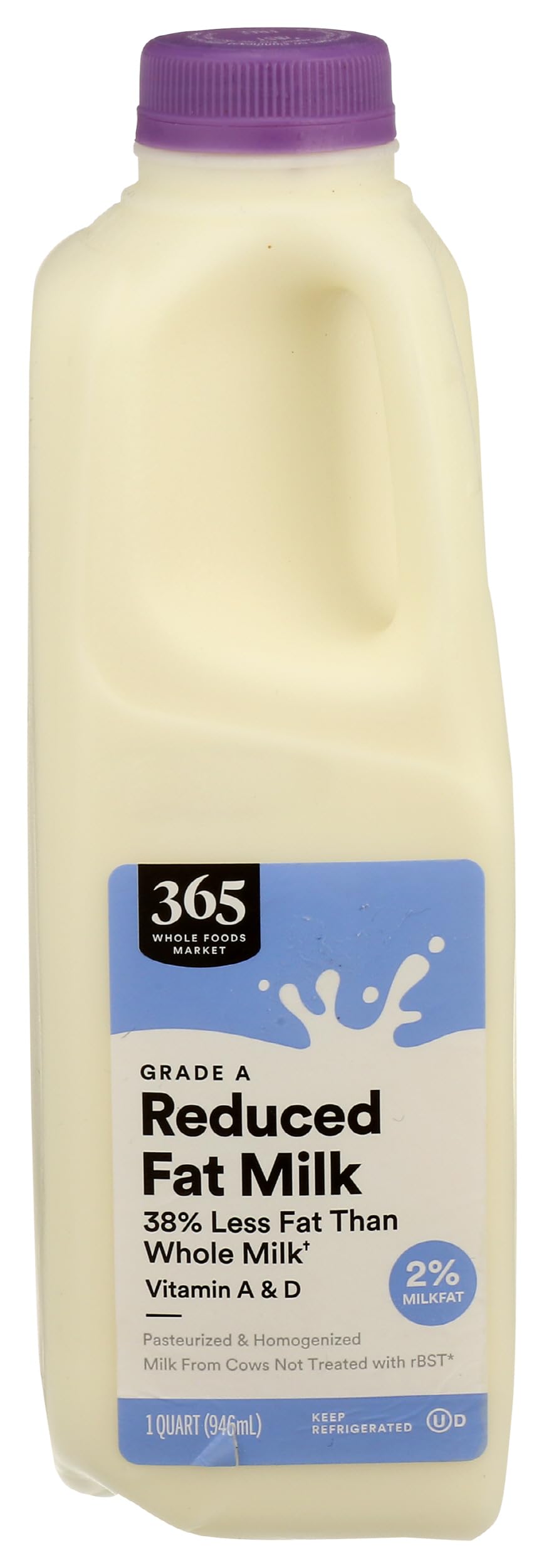 365 by Whole Foods Market Reduced Fat 2% Milk, 32 fl oz