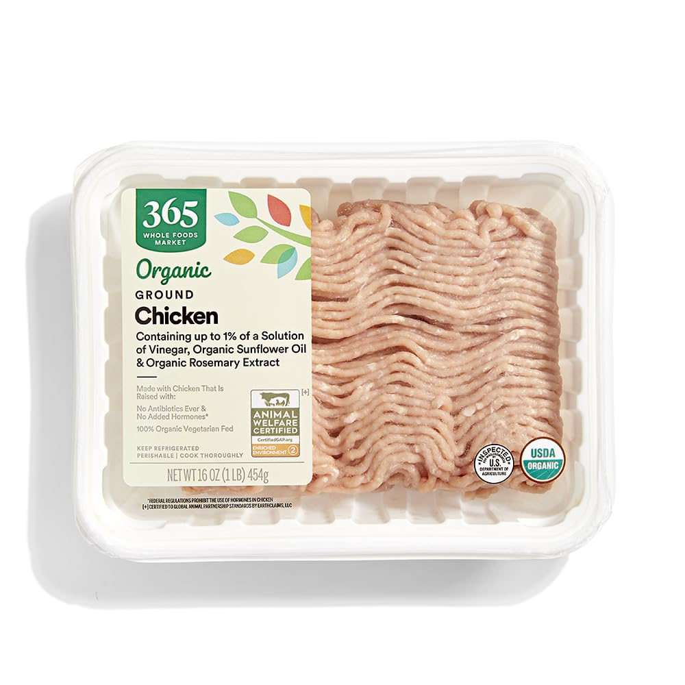 365 by Whole Foods Market Organic Ground Chicken, 16 OZ