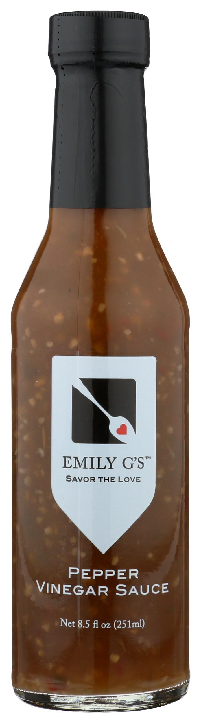Emily G's Sauce Vinegar Pepper, 8.5 Fl Oz