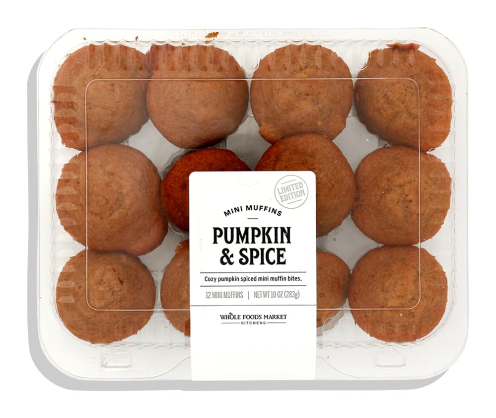 Whole Foods Market Kitchens Pumpkin Mini Muffin, 10 OZ
