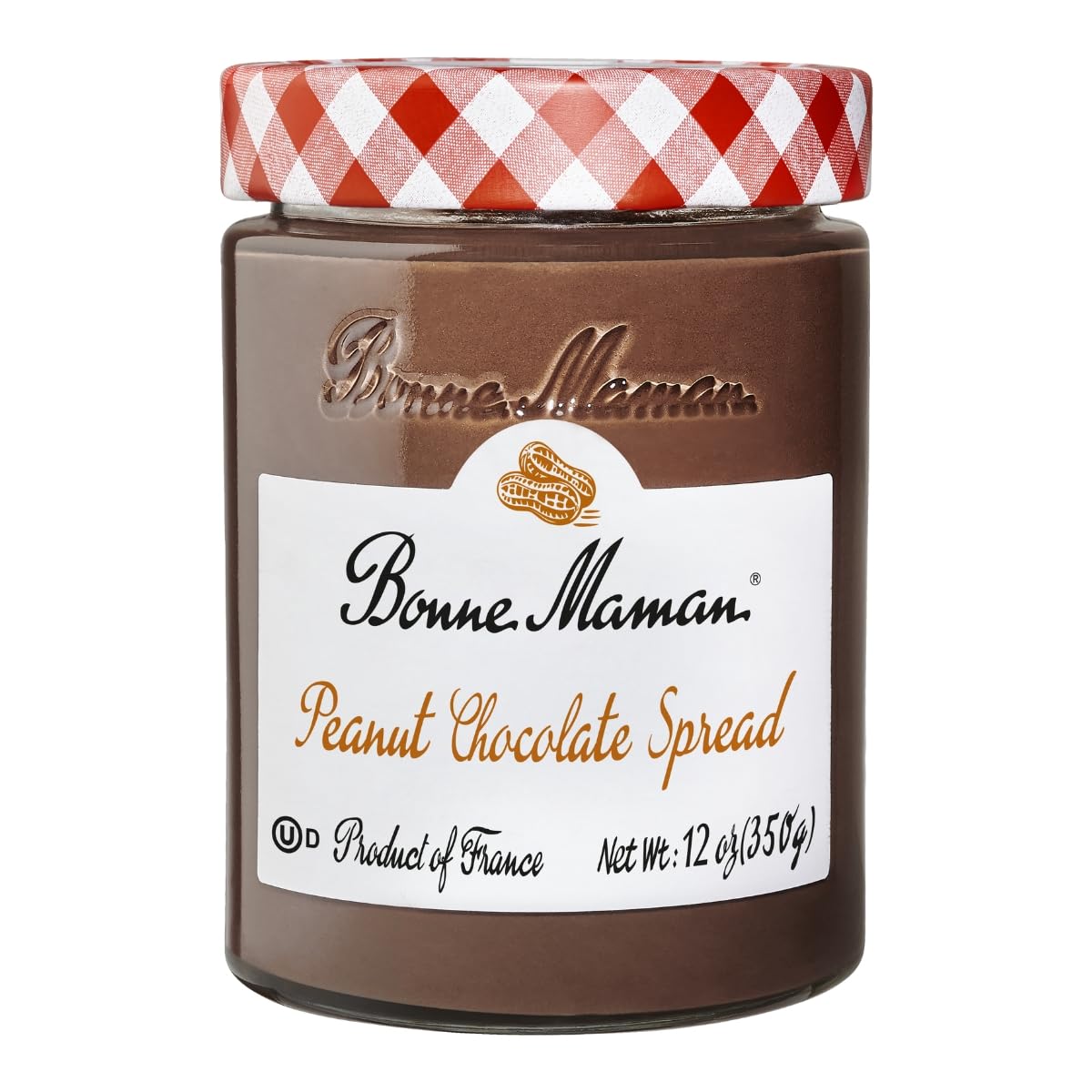 Bonne Maman Peanut Chocolate Spread, 12.3 OZ