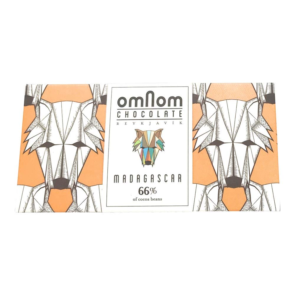 Omnom Madagascar 66% Chocolate Bar, 2.1 OZ