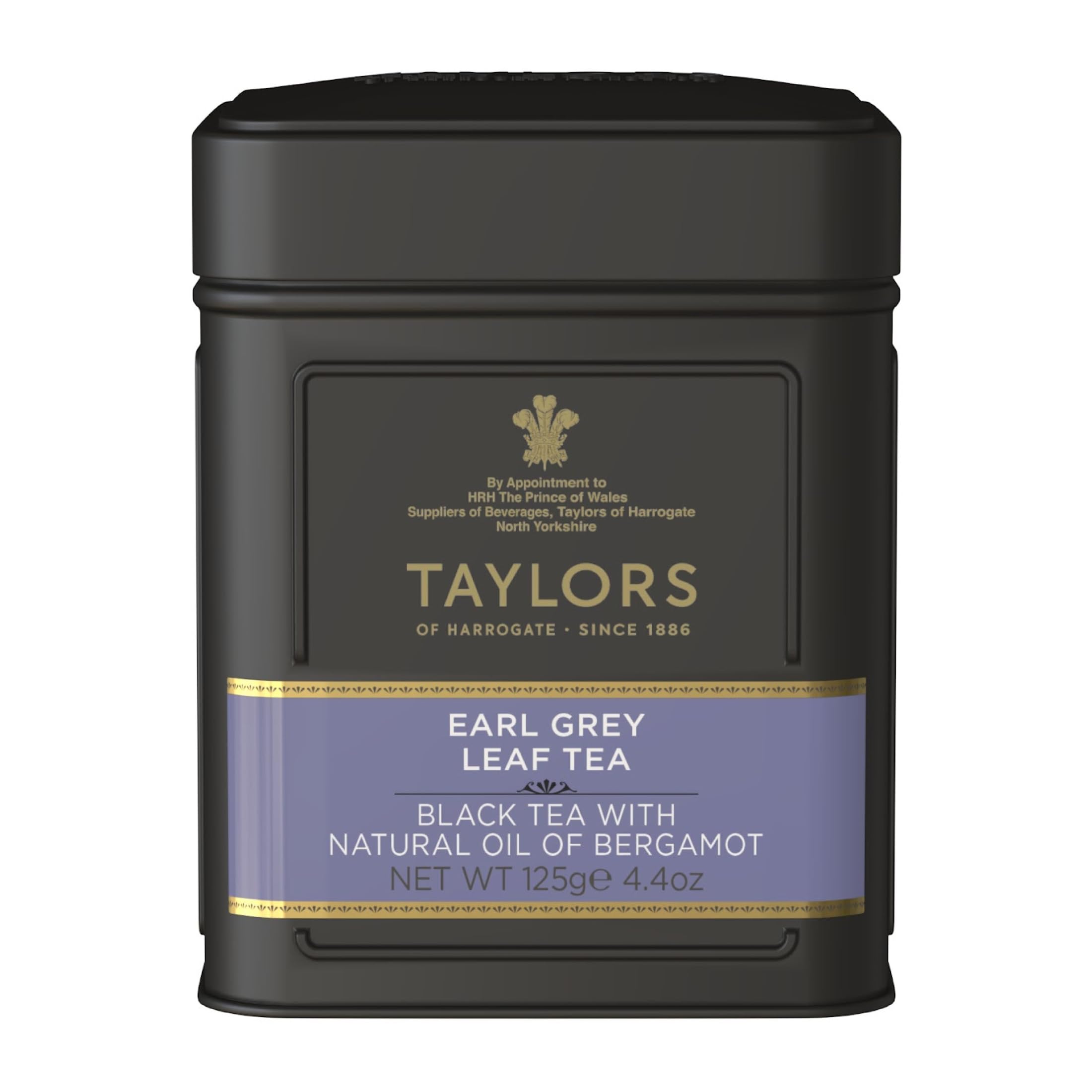 Taylors of Harrogate Earl Grey Loose Leaf Tin, 4.41 oz