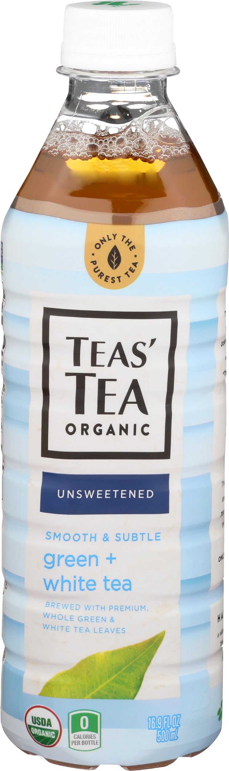Tea Green White Organic, 16.9 Fl Oz