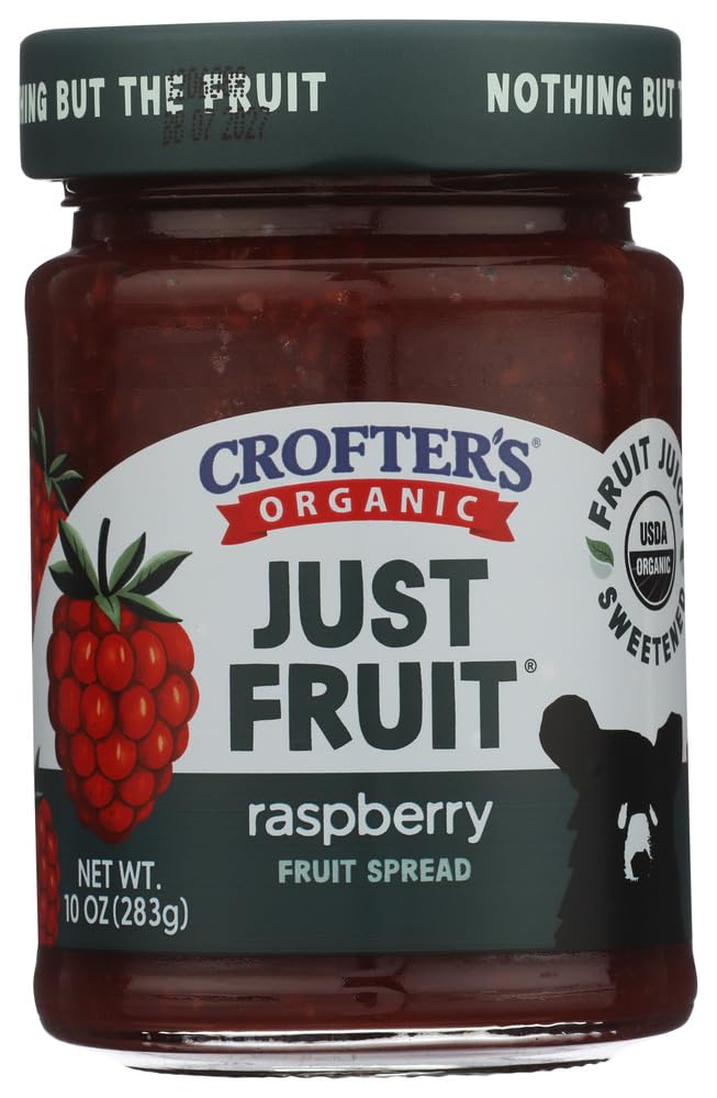 Crofter's, Organic Raspberry Fruit Spread, 10 oz