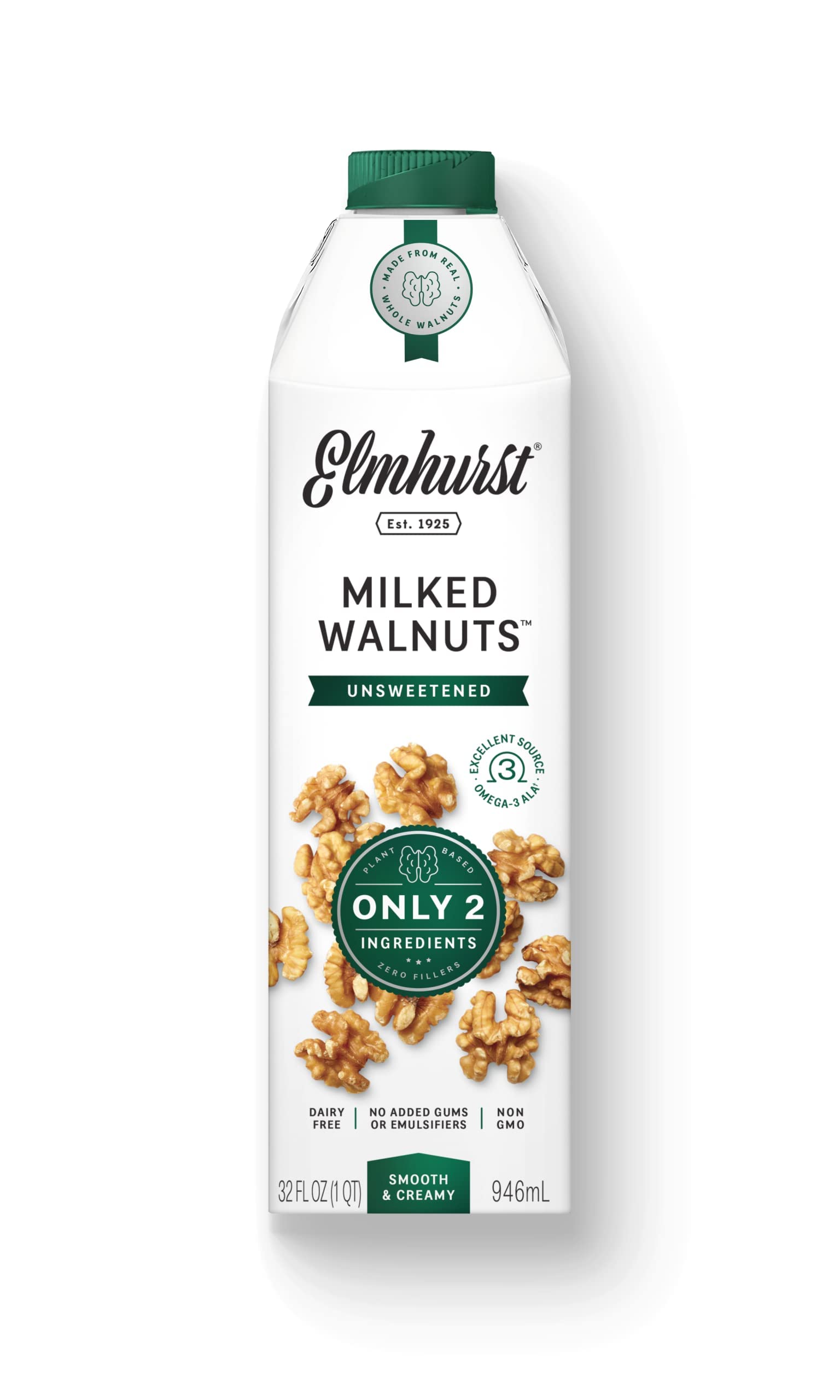Milk Walnut Unsweetened Omega 3, 32 Fl Oz