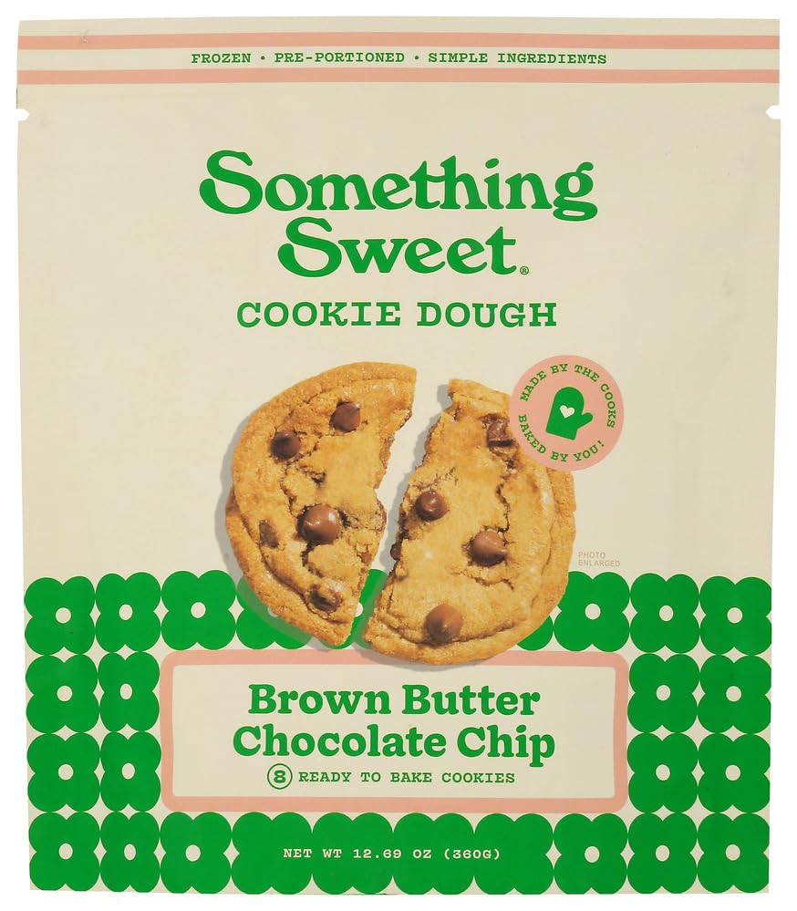 Something Sweet Brown Butter Chocolate Chip Cookies, 12.69 OZ
