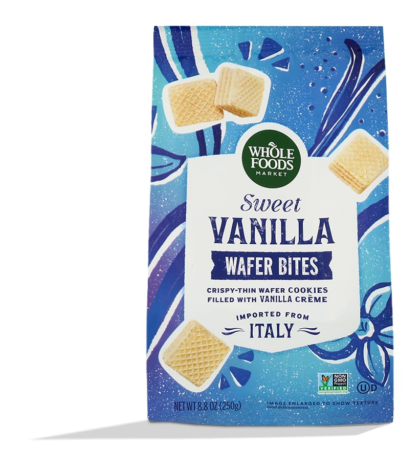 365 By Whole Foods Market Vanilla Wafer Bites, 8.8 Oz