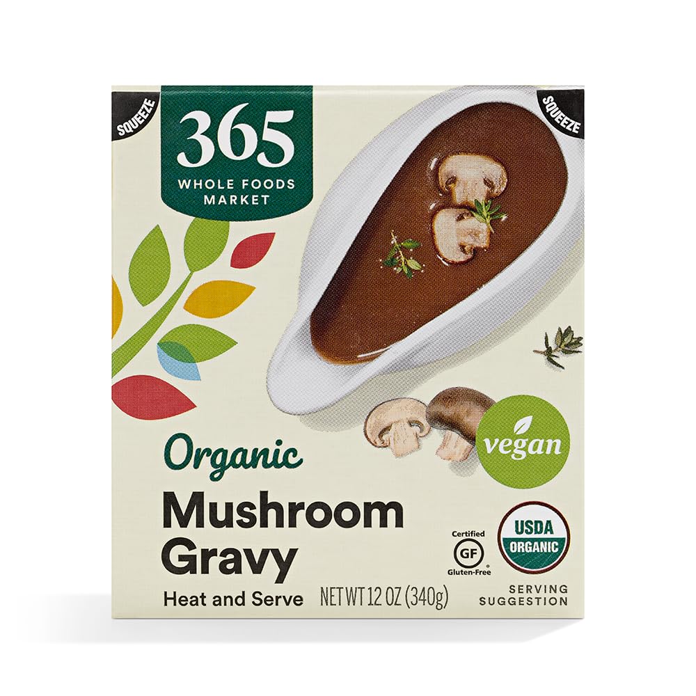 365 by Whole Foods Market Organic Mushroom Gravy, 12 Ounce
