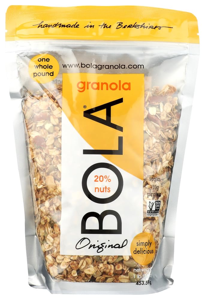 BOLA granola ORIGINAL Small-Batch Almond & Pumpkin Seed Granola, 1 lb