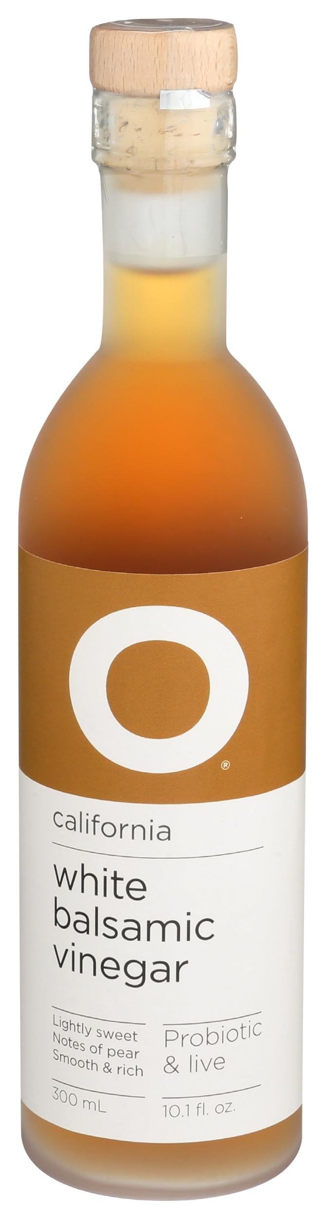 O White Balsamic Vinegar, 10.1 Fl Oz