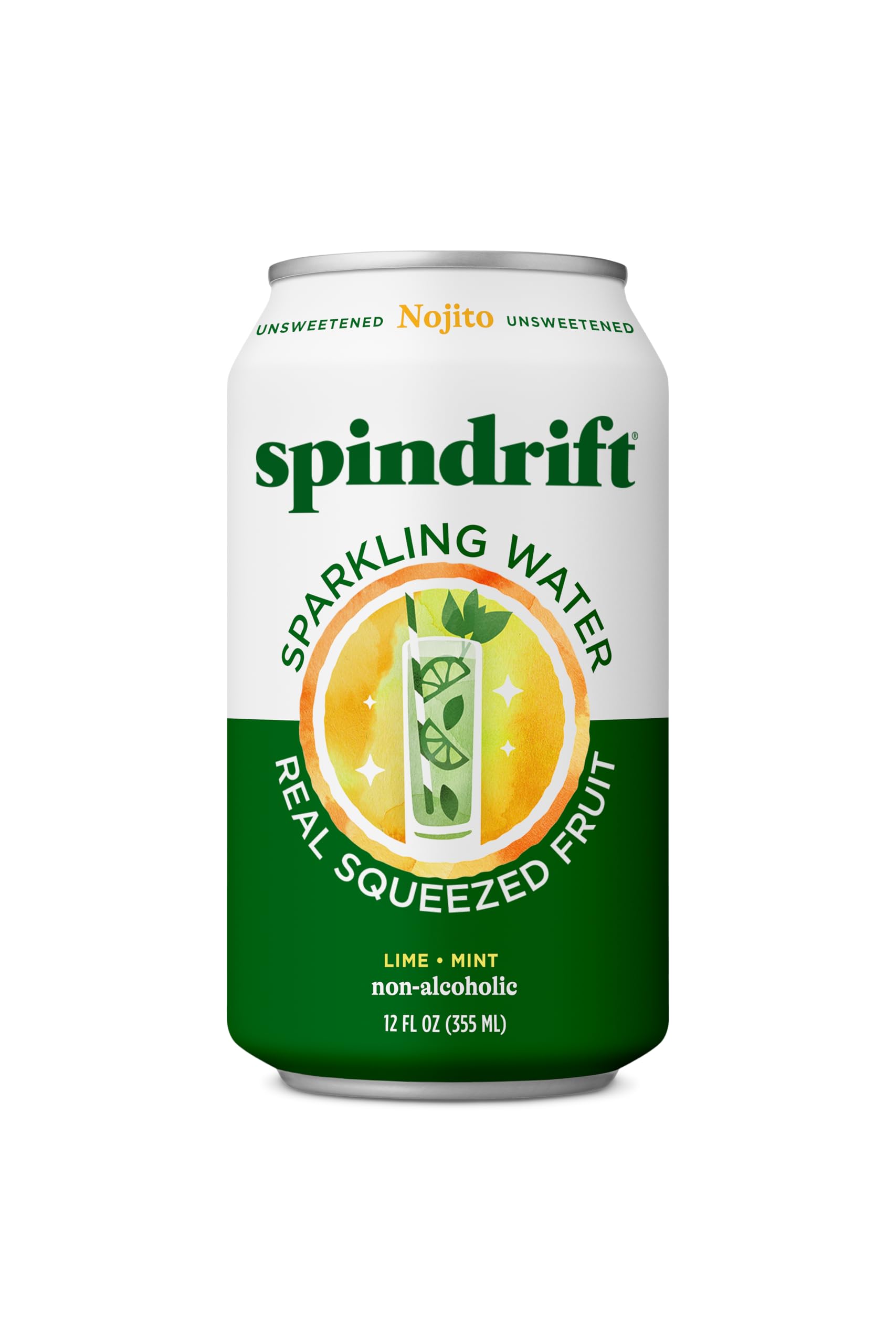 Spindrift Nojito Sparkling Water Single, 12 FZ