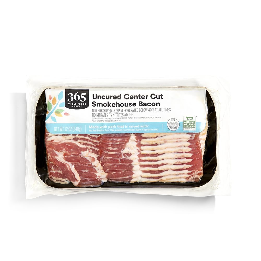 Uncured Center Cut Smokehouse Bacon, 12 oz