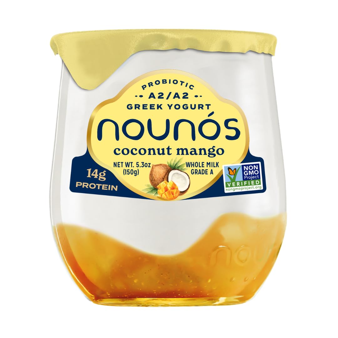 Yogurt Greek Coconut Mango Lowfat 2%, 5.3 Ounce