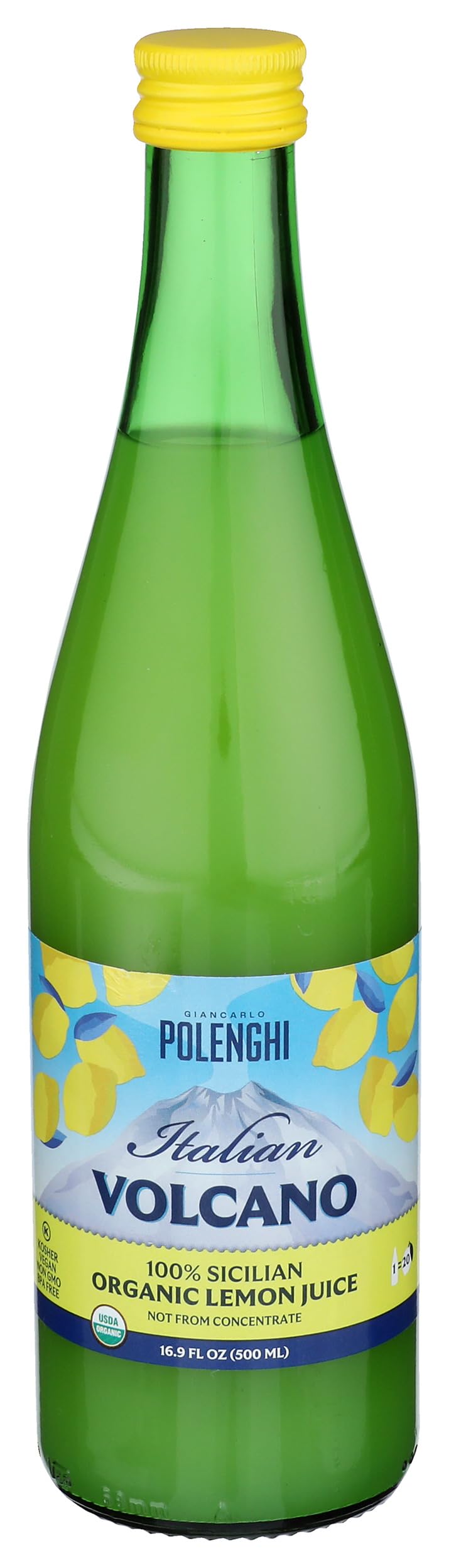 Juice Lemon Organic, 500 mL