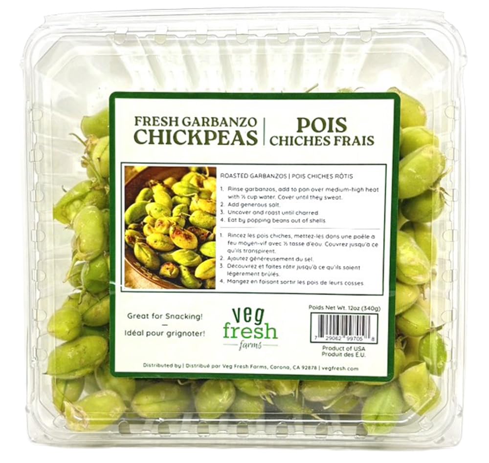 Veg Fresh Farms Garbanzo Beans, 12 Ounce