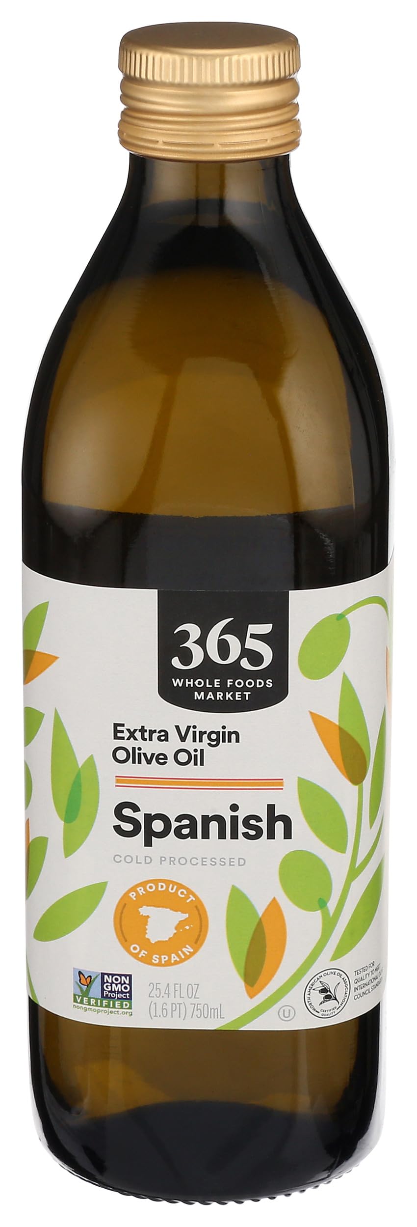 365 by Whole Foods Market Spanish Extra Virgin Olive Oil, 25.4 FZ