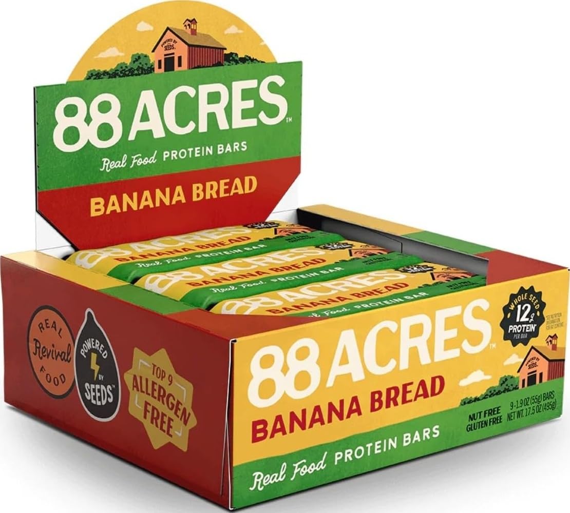 Banana Bread High Protein Bar, 0.18 Ounce, 9 Pack
