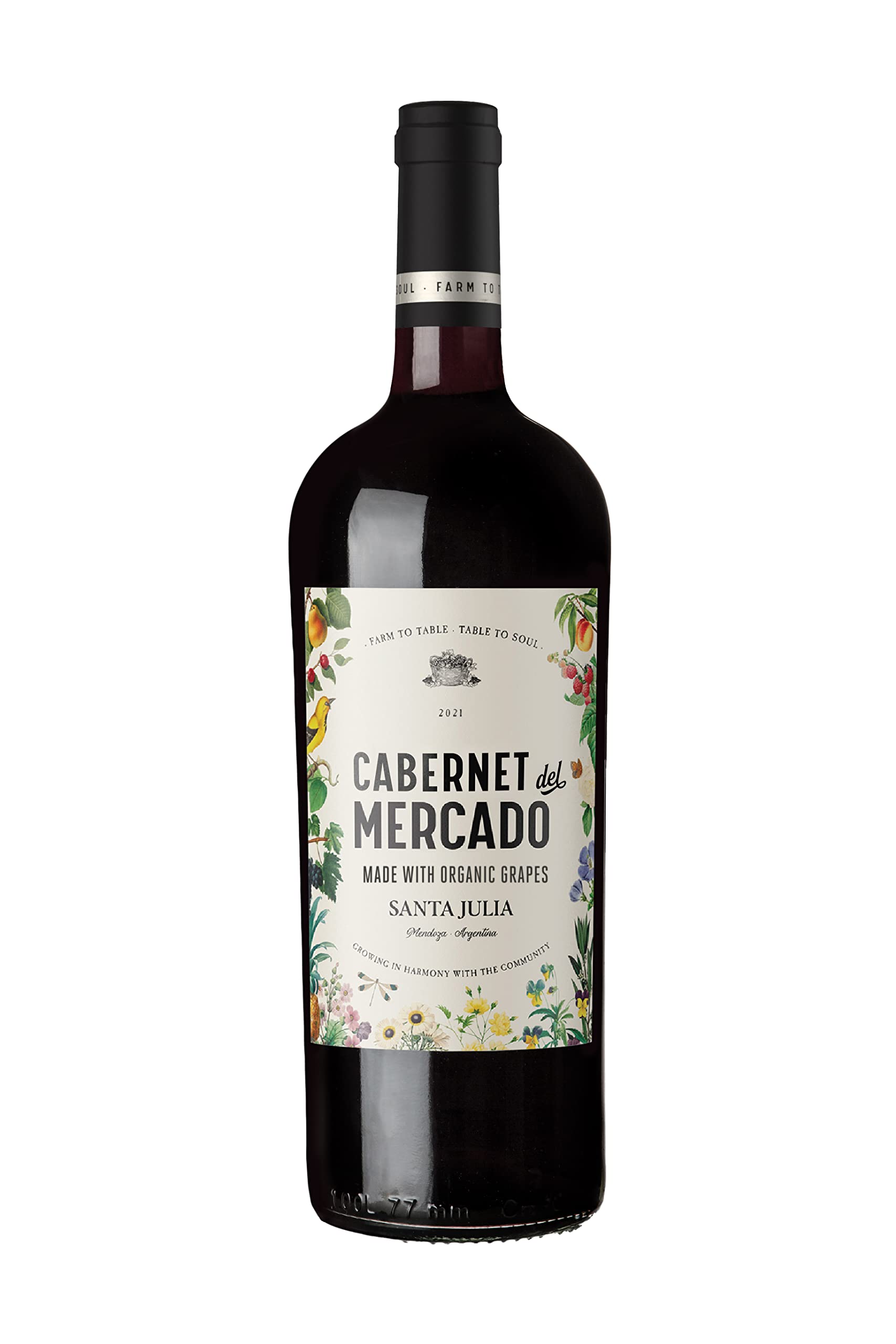 SANTA JULIA Del Mercado, Cabernet Sauvignon, 750 mL