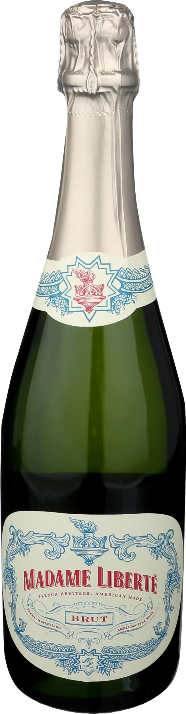 Madame Liberte Brut, Sparkling Wine, 750 mL Bottle