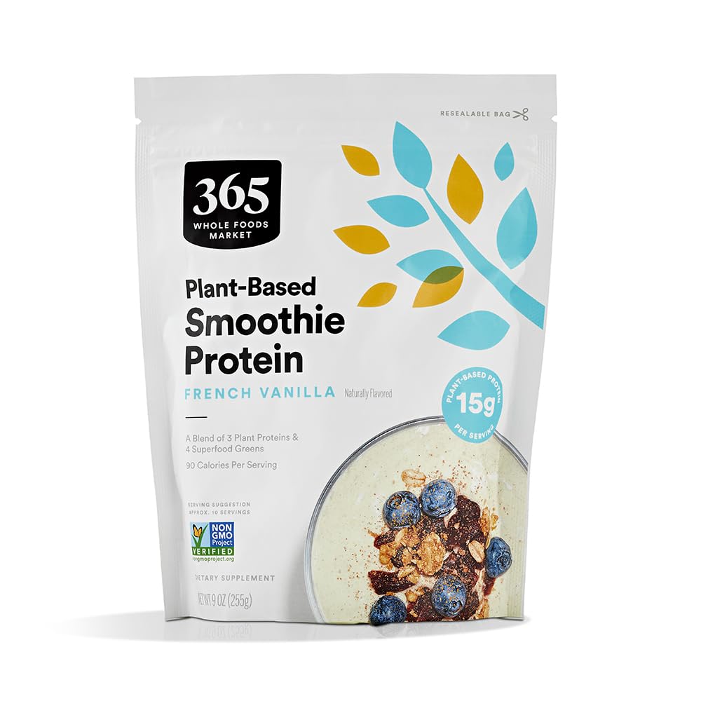Protein Plantpowder Smoothie French Vanilla, 9 Ounce