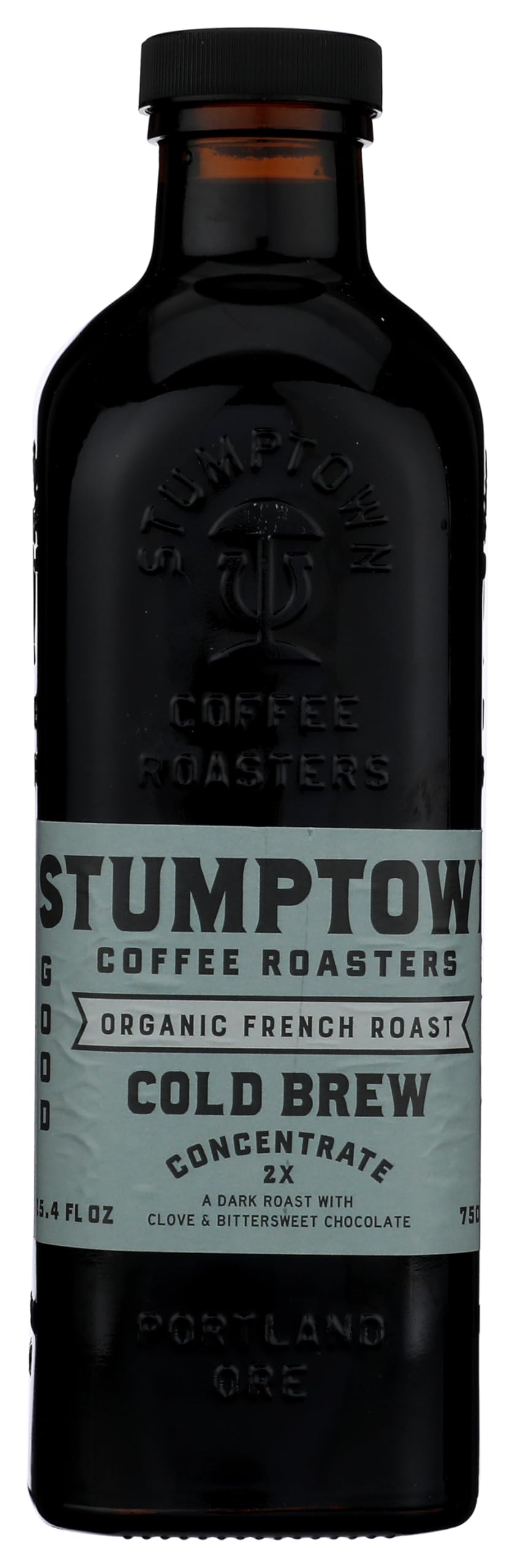 Stumptown Coffee Roasters Organic French Roast Cold Brew Concentrate, 25.4 Fl Oz